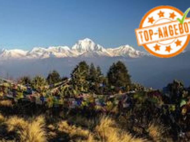 Annapurna Gipfel vom Poonhill